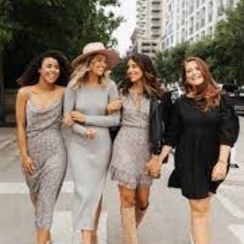 x BFF Hollie Long Sleeve Sweater Dress - Picture 4 of 4